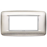 Vimar Eikon 4-Module Round Cover Plate — Quality Boat Parts