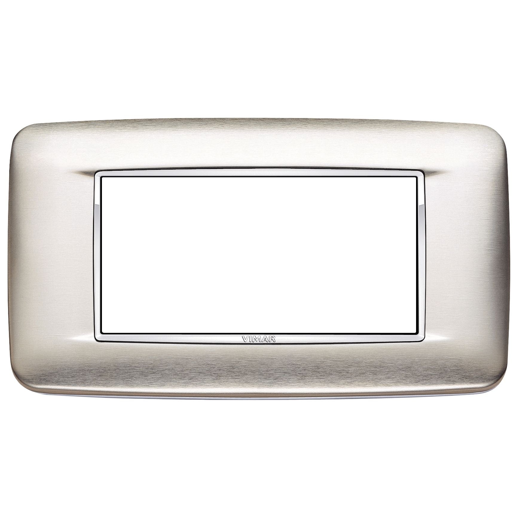 Vimar Eikon 4-Module Round Cover Plate — Quality Boat Parts