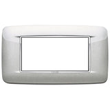 Vimar Eikon 4-Module Round Cover Plate — Quality Boat Parts