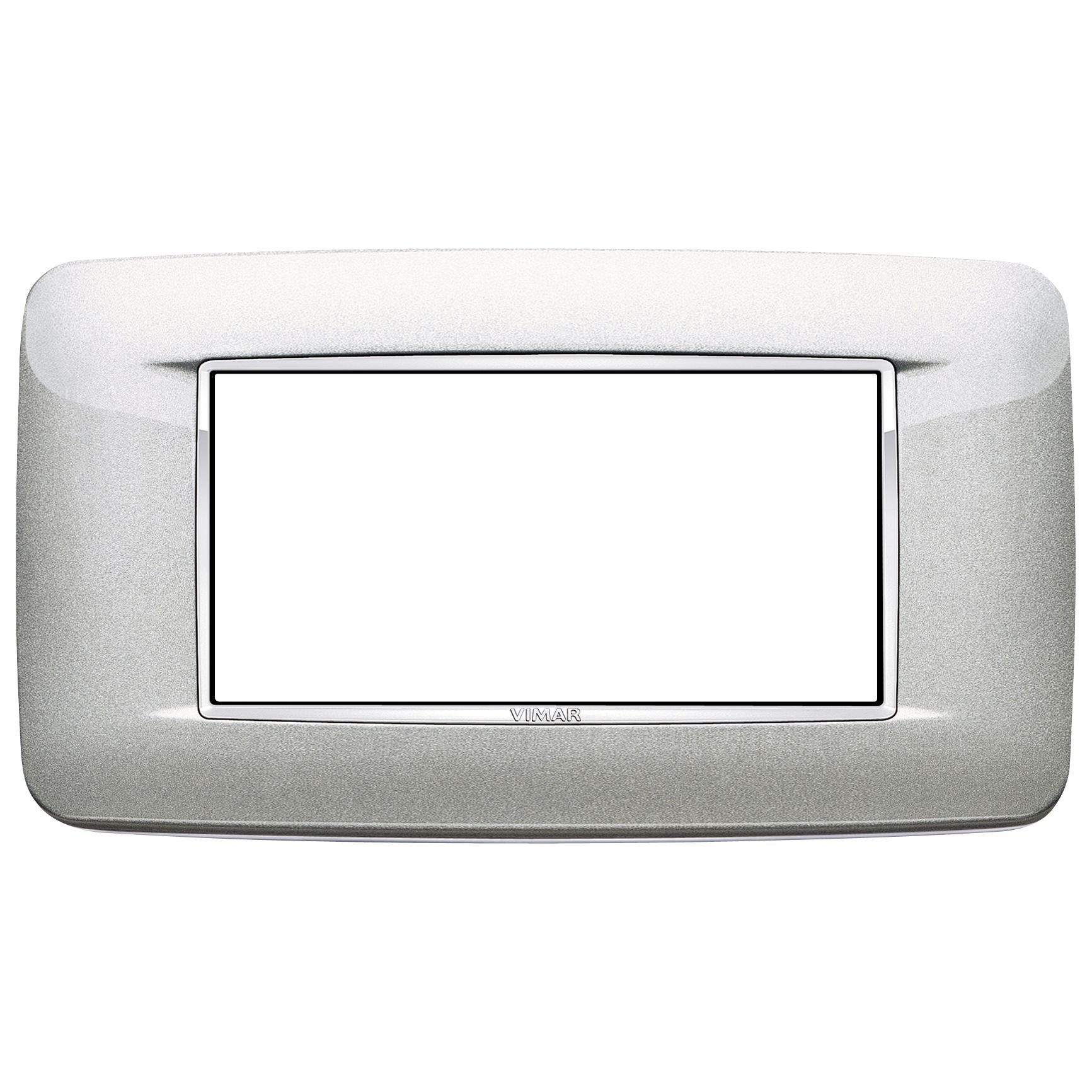 Vimar Eikon 4-Module Round Cover Plate — Quality Boat Parts