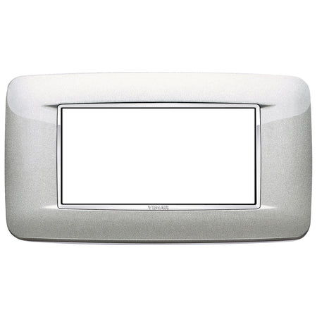 Vimar Eikon 4-Module Round Cover Plate — Quality Boat Parts
