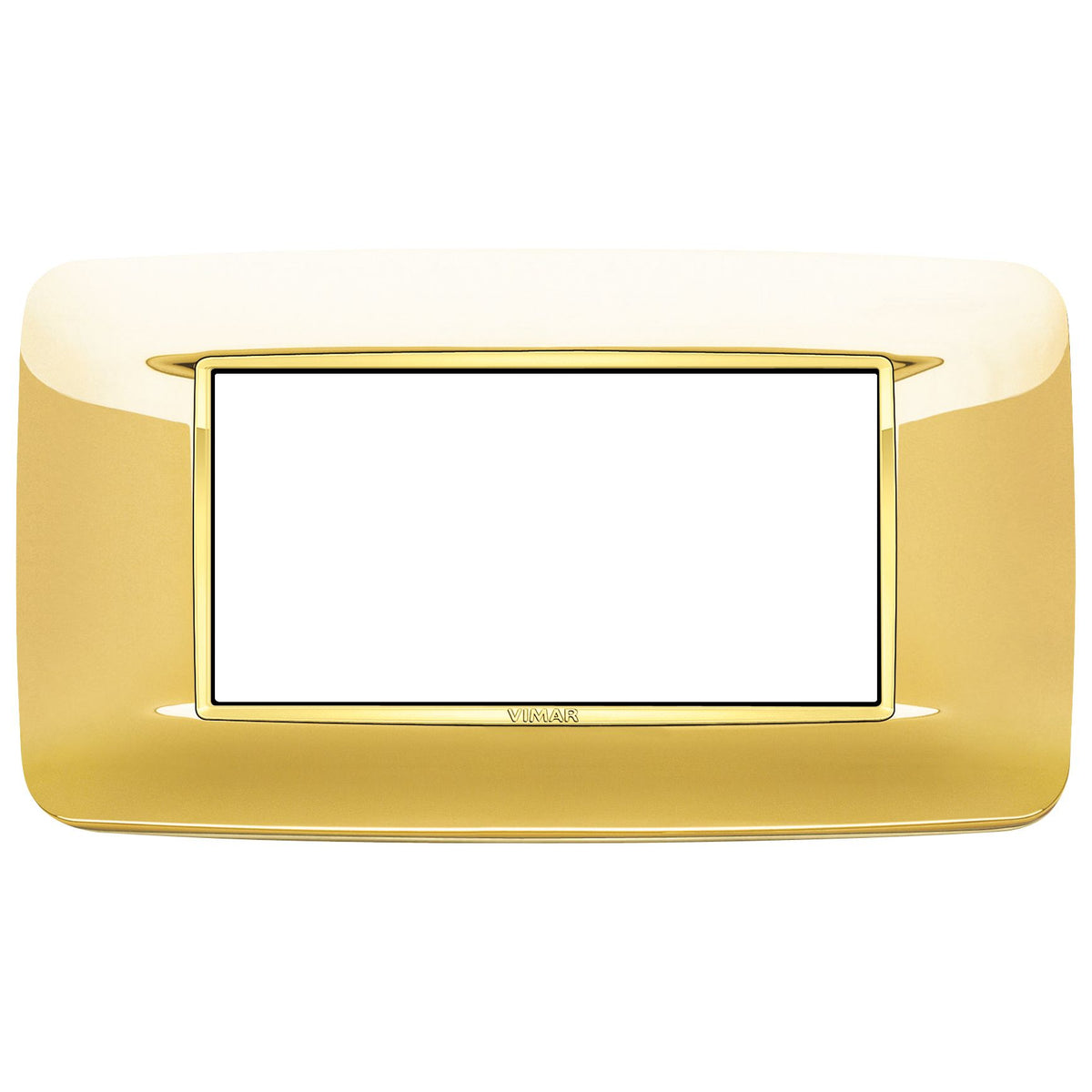 Vimar Eikon 4-Module Round Cover Plate — Quality Boat Parts