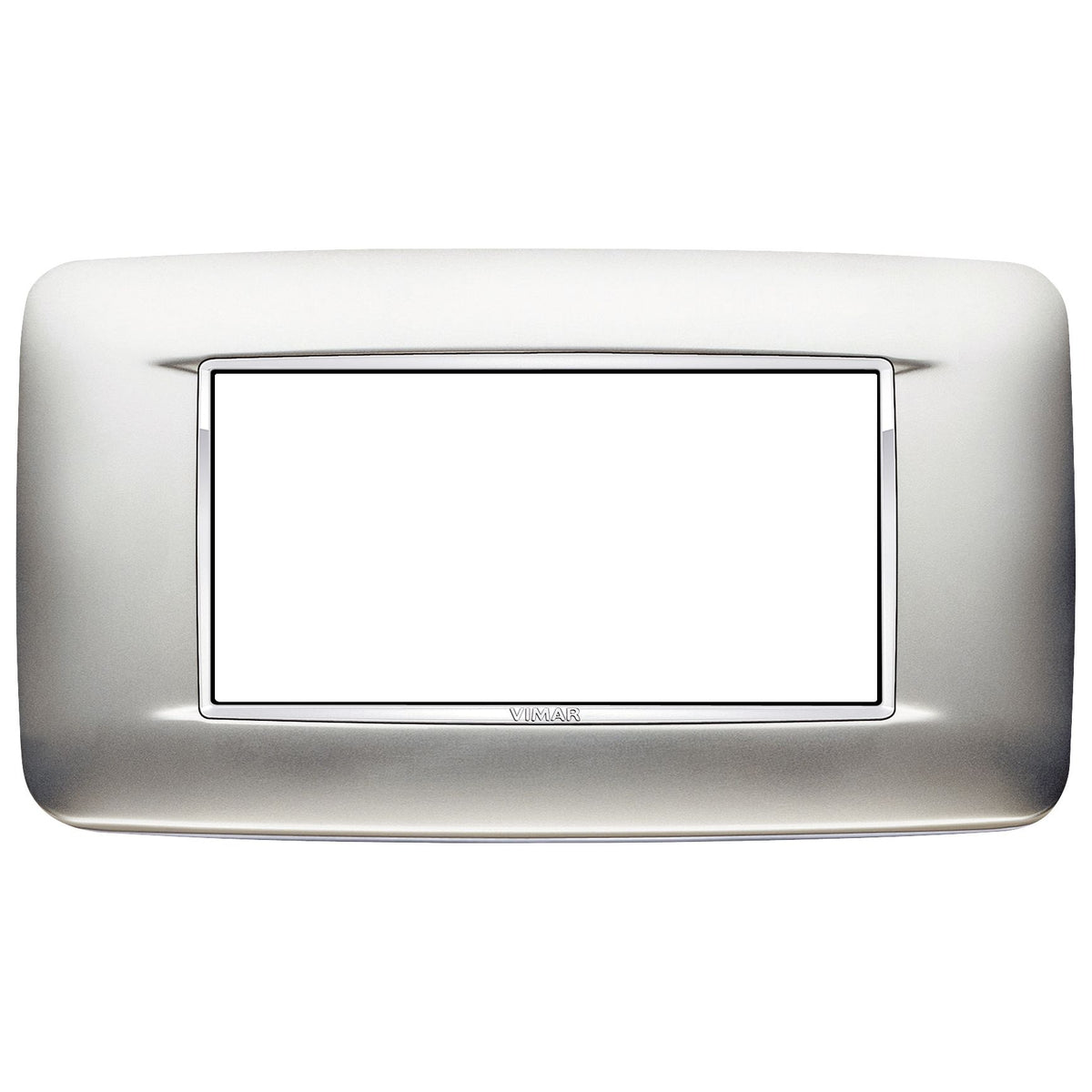 Vimar Eikon 4-Module Round Cover Plate — Quality Boat Parts