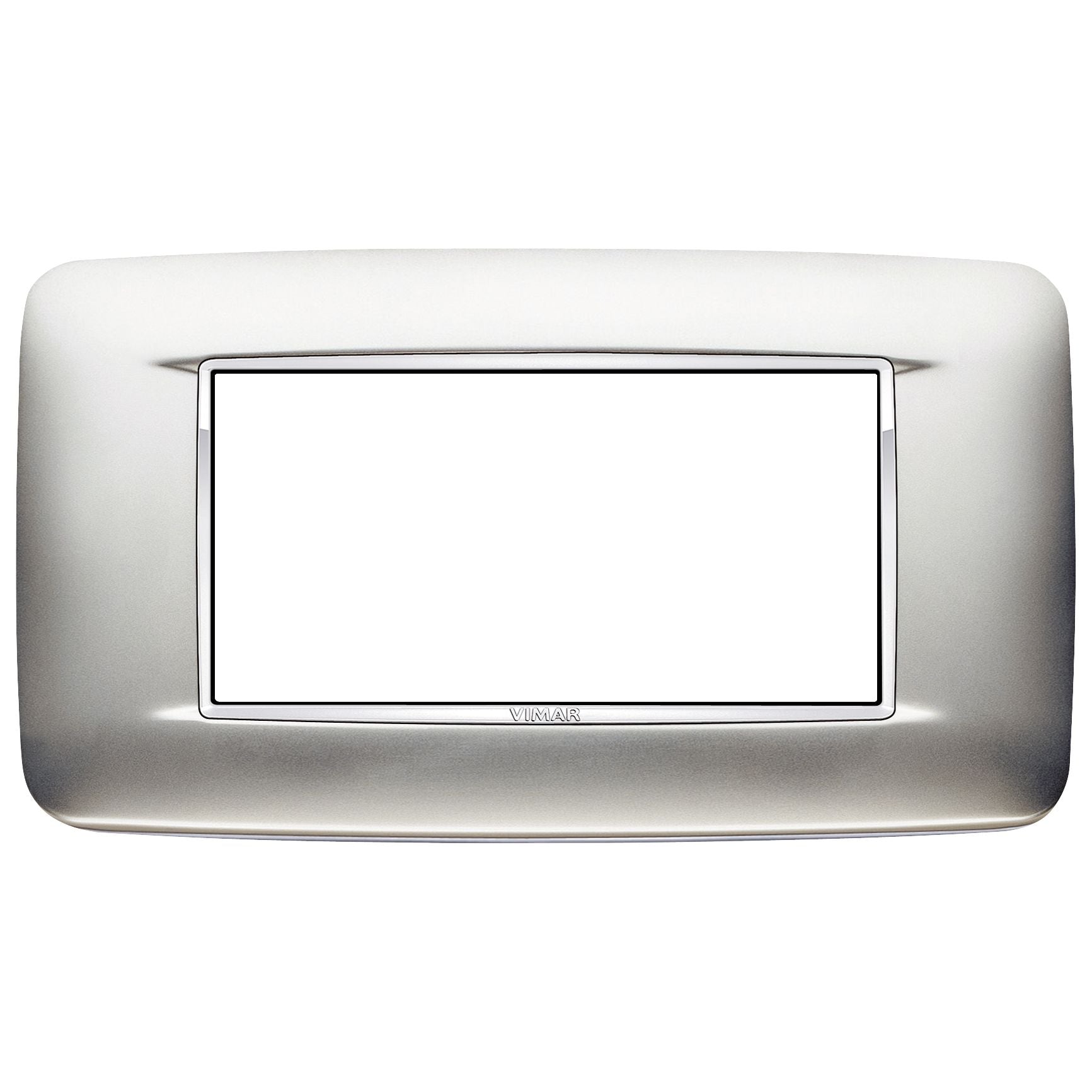 Vimar Eikon 4-Module Round Cover Plate — Quality Boat Parts