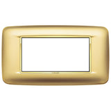 Vimar Eikon 4-Module Round Cover Plate — Quality Boat Parts