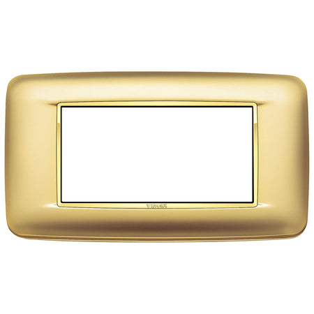 Vimar Eikon 4-Module Round Cover Plate — Quality Boat Parts