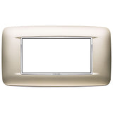 Vimar Eikon 4-Module Round Cover Plate — Quality Boat Parts