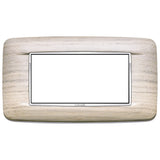Vimar Eikon 4-Module Round Cover Plate — Quality Boat Parts