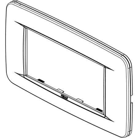 Vimar Eikon 4-Module Round Cover Plate — Quality Boat Parts