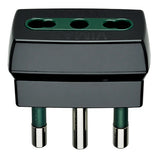 Vimar Supernova S17 Adapter with P17/11 Outlet, 250V, 16A, 1500W — Quality Boat Parts