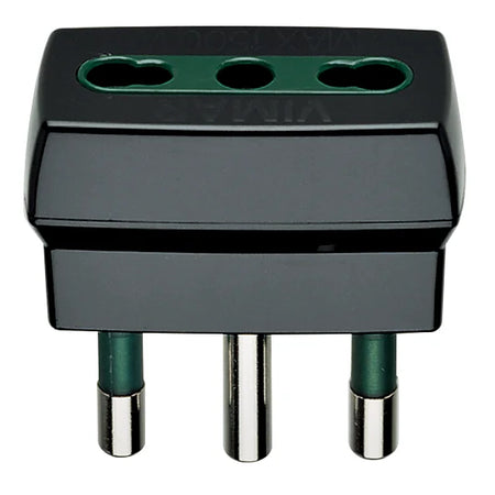 Vimar Supernova S17 Adapter with P17/11 Outlet, 250V, 16A, 1500W — Quality Boat Parts
