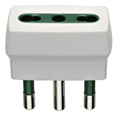 Vimar Supernova S17 Adapter with P17/11 Outlet, 250V, 16A, 1500W — Quality Boat Parts