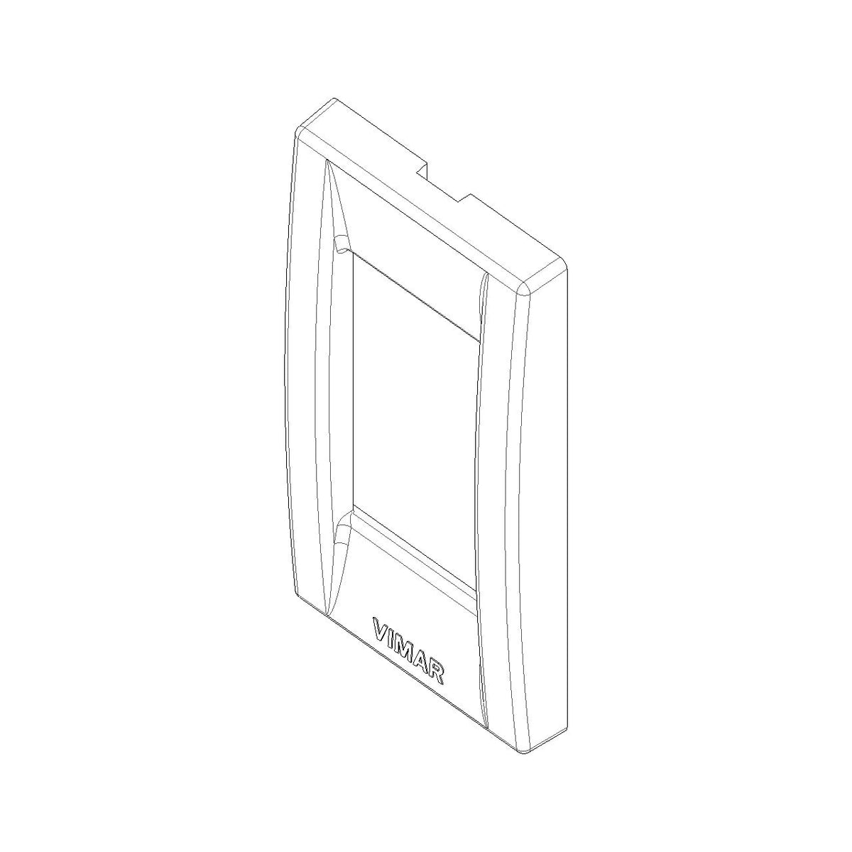 Vimar Idea Classica 1-Module Cover Plate, Panel Mount, Technopolymer — Quality Boat Parts