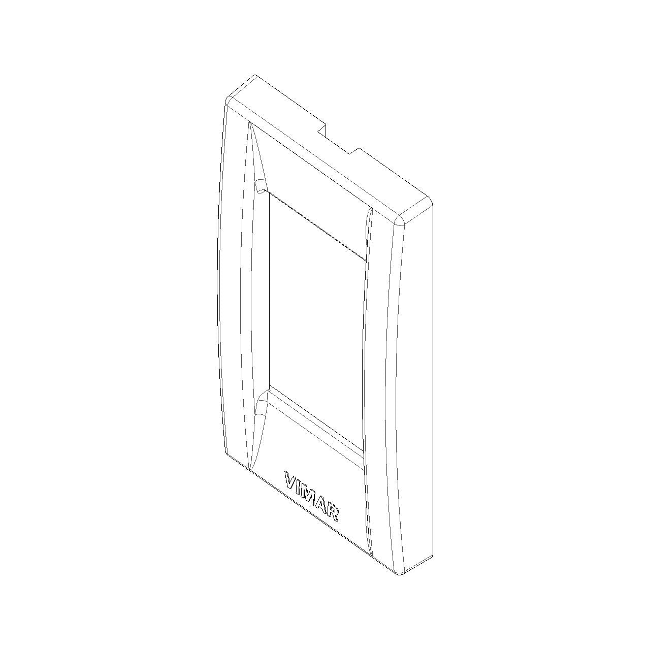 Vimar Idea Classica 1-Module Cover Plate, Panel Mount, Technopolymer — Quality Boat Parts