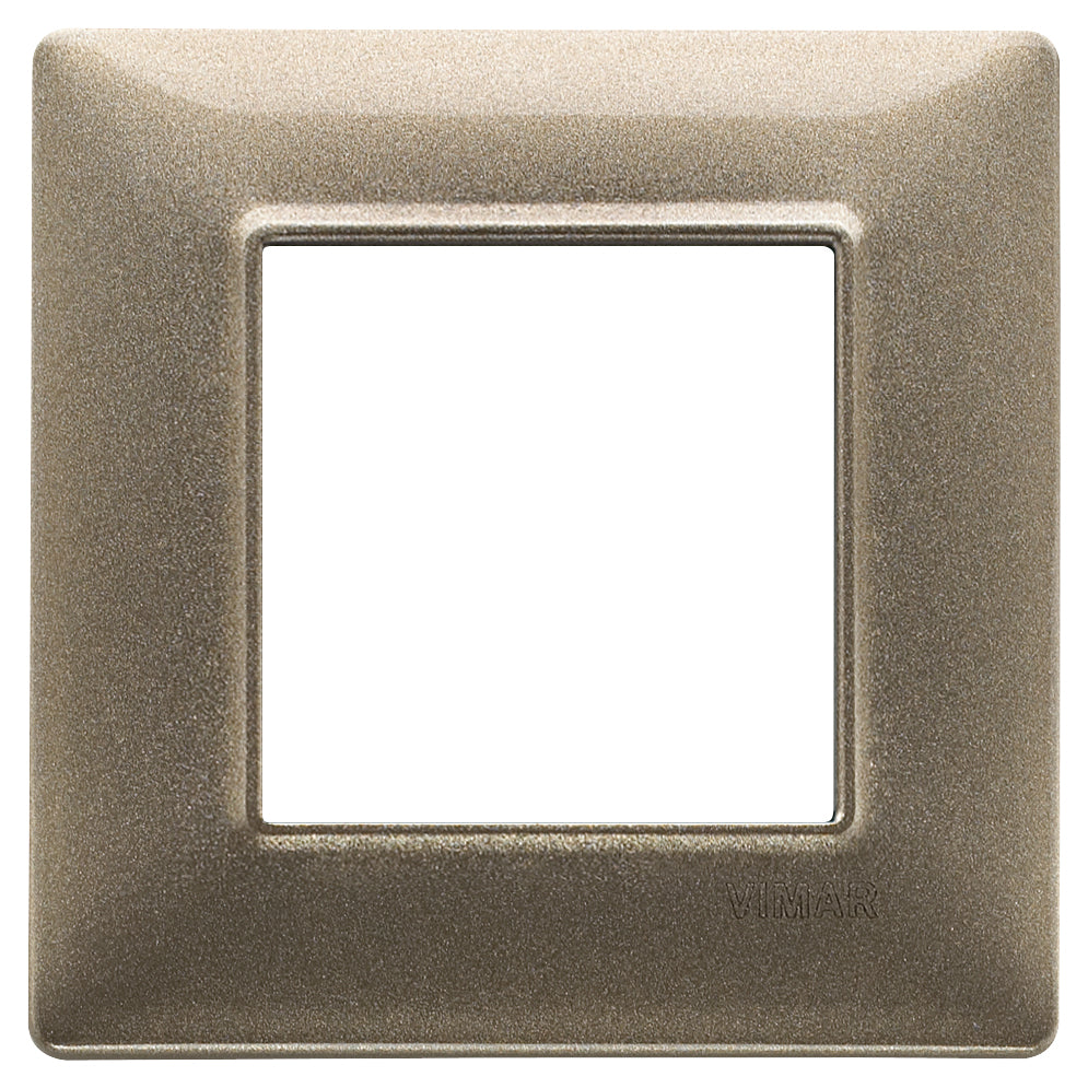Vimar Plana 2-Module Cover Plate, IP00 — Quality Boat Parts