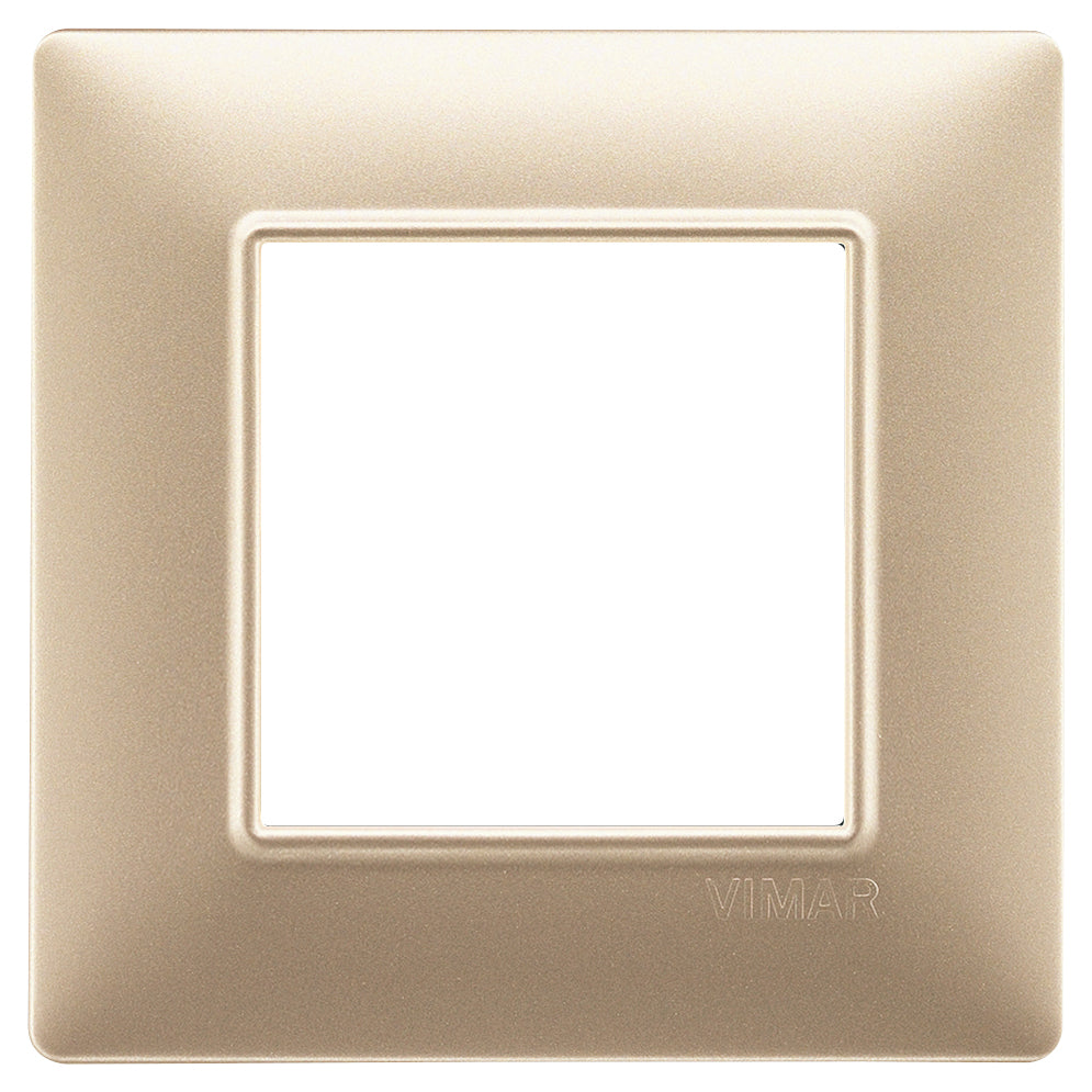 Vimar Plana 2-Module Cover Plate, IP00 — Quality Boat Parts