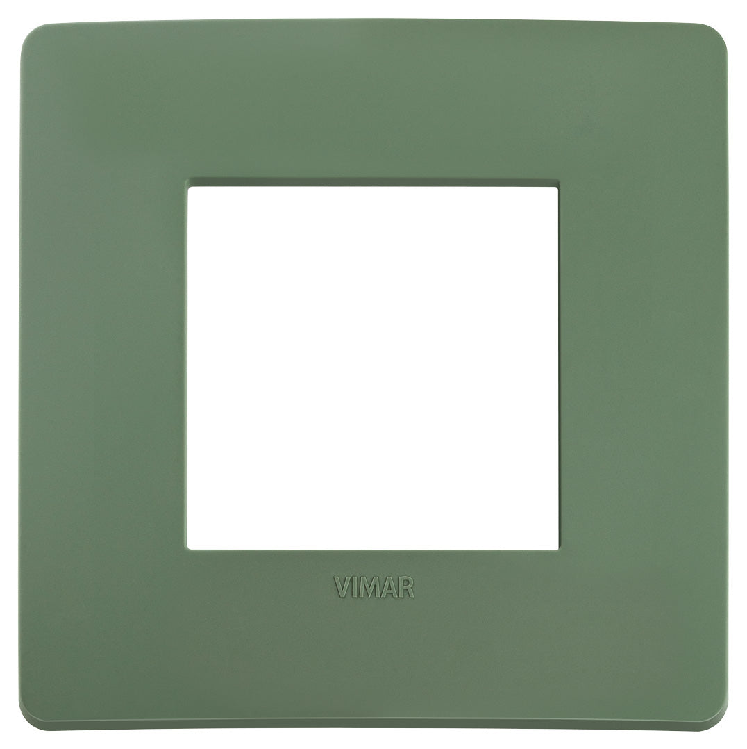 Vimar Plana 2-Module Cover Plate, IP00 — Quality Boat Parts