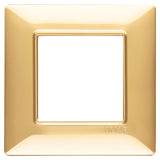 Vimar Plana 2-Module Cover Plate, IP00 — Quality Boat Parts