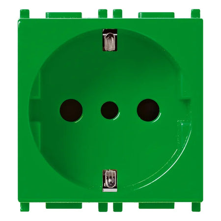 Vimar Plana 2P+E P30 Socket Outlet, 16A, 250V, Flush-Mounted, IP20 — Quality Boat Parts