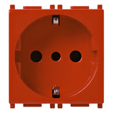Vimar Plana 2P+E P30 Socket Outlet, 16A, 250V, Flush-Mounted, IP20 — Quality Boat Parts