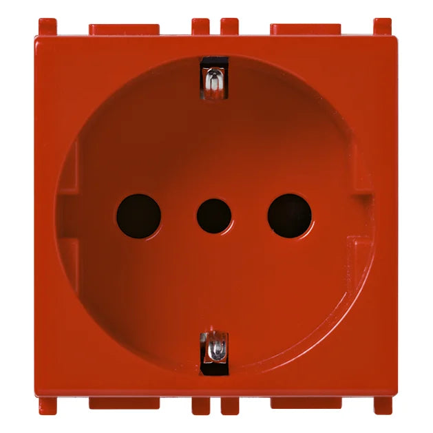 Vimar Plana 2P+E P30 Socket Outlet, 16A, 250V, Flush-Mounted, IP20 — Quality Boat Parts