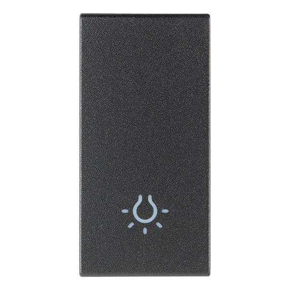 Vimar ARKÉ 1-Module Interchangeable Lightable Button, IP40 — Quality Boat Parts