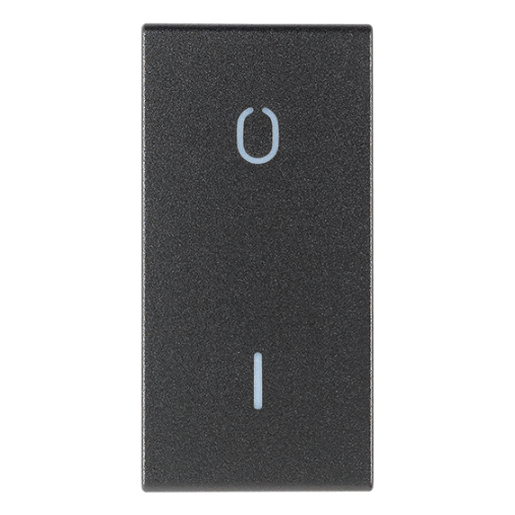 Vimar ARKÉ 1-Module Interchangeable Lightable Button, IP40 — Quality Boat Parts