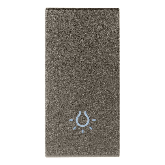 Vimar ARKÉ 1-Module Interchangeable Lightable Button, IP40 — Quality Boat Parts
