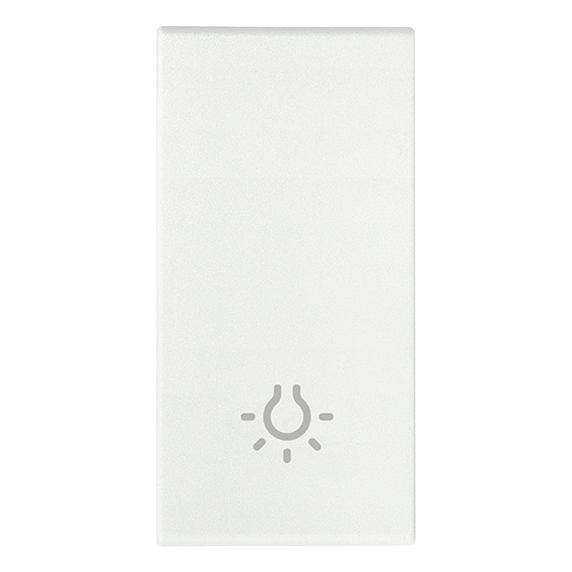 Vimar ARKÉ 1-Module Interchangeable Lightable Button, IP40 — Quality Boat Parts