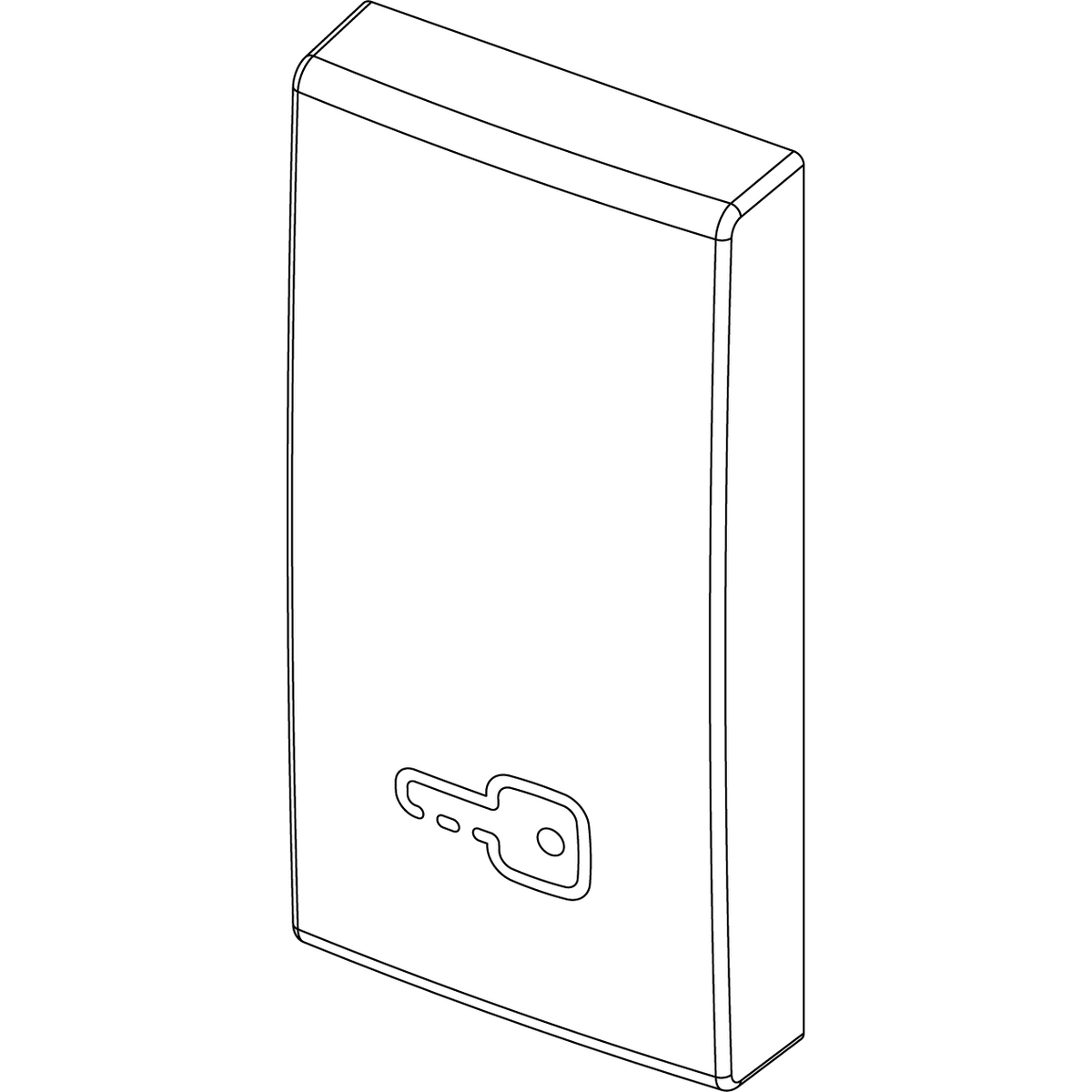 Vimar ARKÉ 1-Module Interchangeable Lightable Button, IP40 — Quality Boat Parts