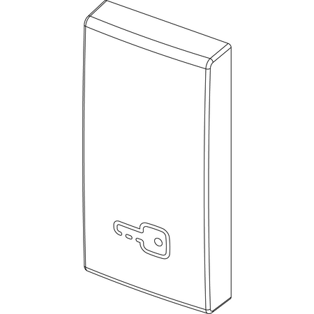 Vimar ARKÉ 1-Module Interchangeable Lightable Button, IP40 — Quality Boat Parts