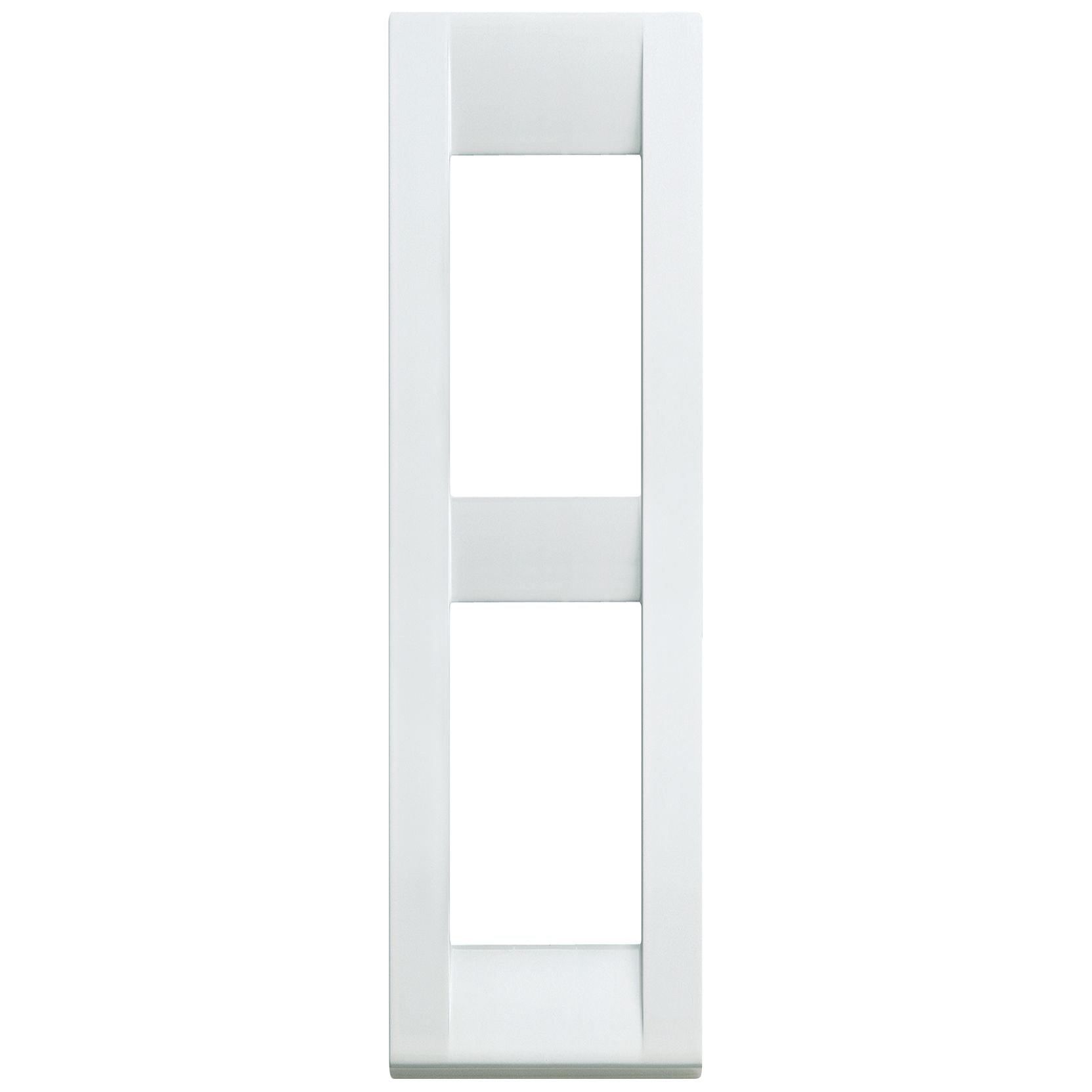 Vimar Idea Classica Cover Plate, 2-Module, Panel Mount, Technopolymer, IP00 — Quality Boat Parts