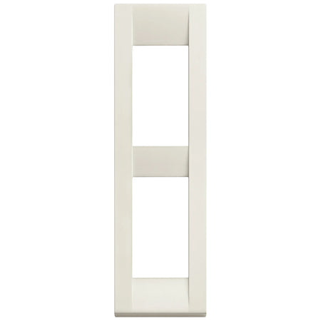 Vimar Idea Classica Cover Plate, 2-Module, Panel Mount, Technopolymer, IP00 — Quality Boat Parts