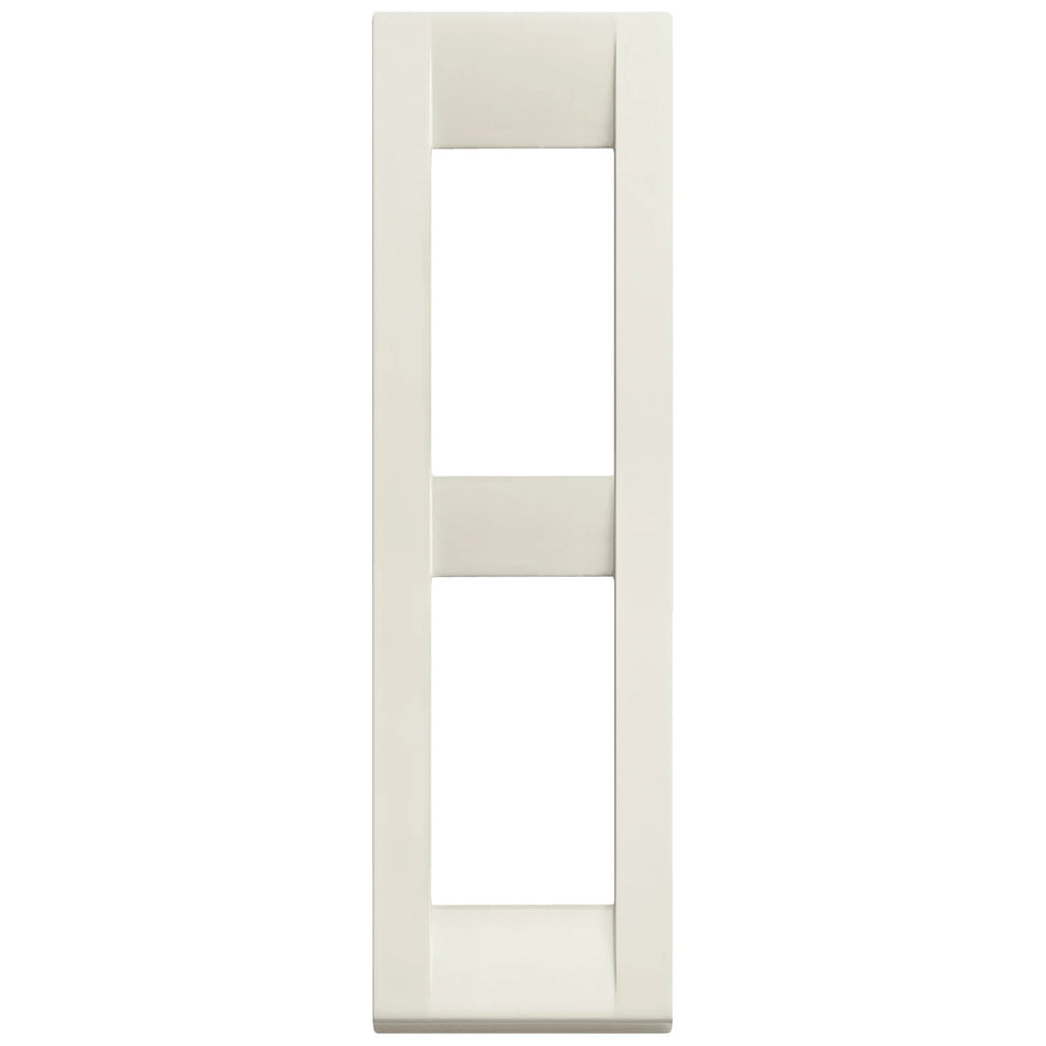 Vimar Idea Classica Cover Plate, 2-Module, Panel Mount, Technopolymer, IP00 — Quality Boat Parts