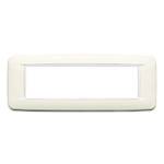 Vimar Eikon 7-Module Round Cover Plate, Clamp Mount, 210 x 80 mm — Quality Boat Parts