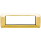 Vimar Eikon 7-Module Round Cover Plate, Clamp Mount, 210 x 80 mm — Quality Boat Parts