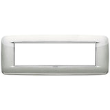 Vimar Eikon 7-Module Round Cover Plate, Clamp Mount, 210 x 80 mm — Quality Boat Parts