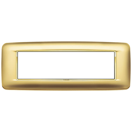 Vimar Eikon 7-Module Round Cover Plate, Clamp Mount, 210 x 80 mm — Quality Boat Parts