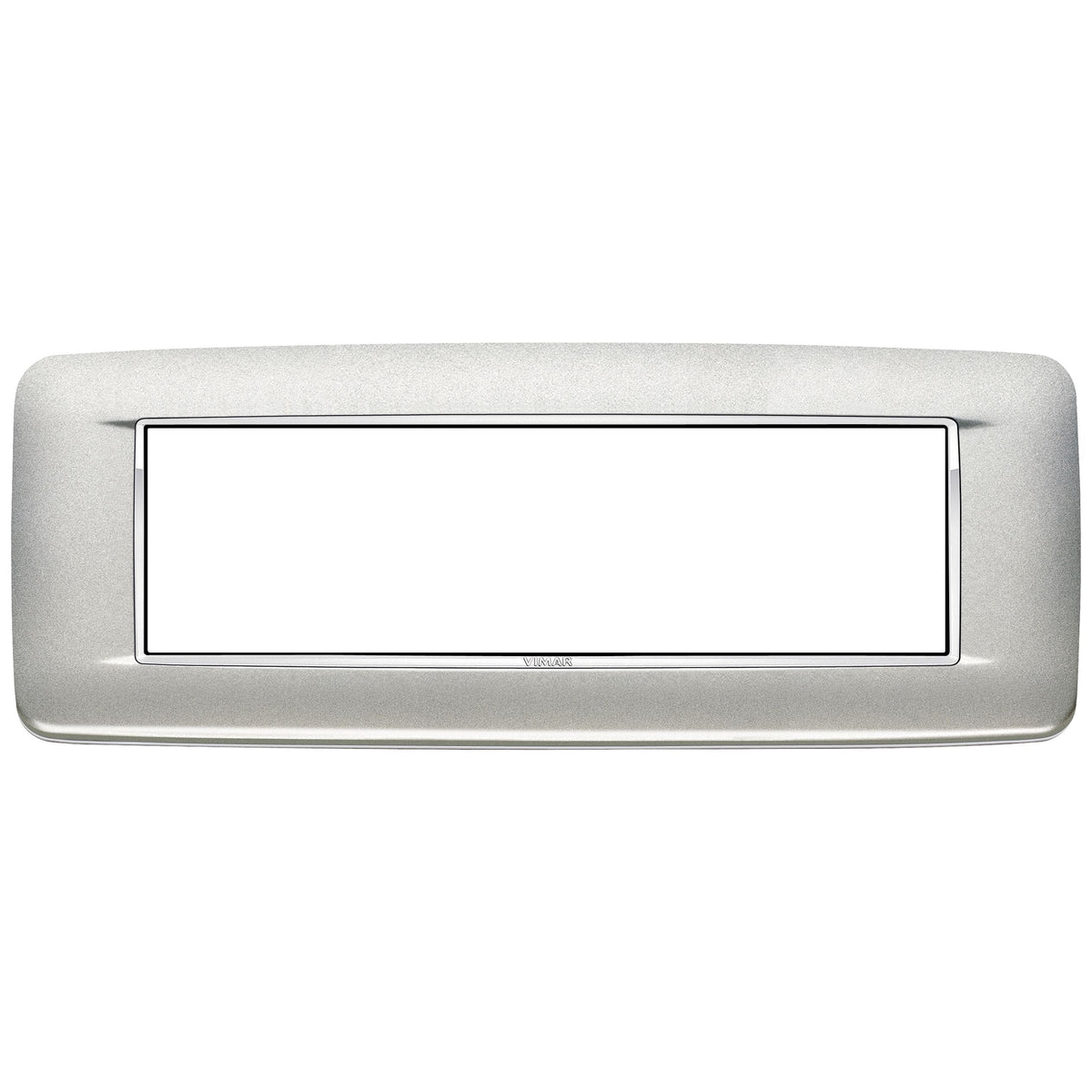 Vimar Eikon 7-Module Round Cover Plate, Clamp Mount, 210 x 80 mm — Quality Boat Parts