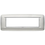 Vimar Eikon 7-Module Round Cover Plate, Clamp Mount, 210 x 80 mm — Quality Boat Parts