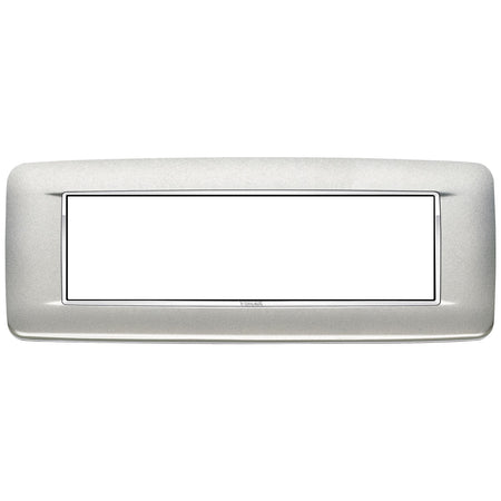 Vimar Eikon 7-Module Round Cover Plate, Clamp Mount, 210 x 80 mm — Quality Boat Parts