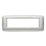 Vimar Eikon 7-Module Round Cover Plate, Clamp Mount, 210 x 80 mm — Quality Boat Parts