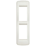 Vimar IDEA Rondò Cover Plate, 2-Module, Die-Cast Metal, Panel Mount — Quality Boat Parts