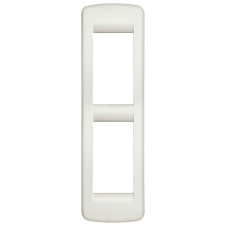 Vimar IDEA Rondò Cover Plate, 2-Module, Die-Cast Metal, Panel Mount — Quality Boat Parts