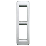 Vimar IDEA Rondò Cover Plate, 2-Module, Die-Cast Metal, Panel Mount — Quality Boat Parts