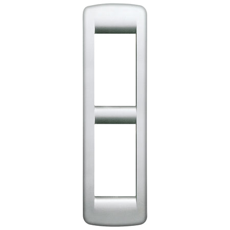 Vimar IDEA Rondò Cover Plate, 2-Module, Die-Cast Metal, Panel Mount — Quality Boat Parts