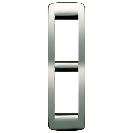 Vimar IDEA Rondò Cover Plate, 2-Module, Die-Cast Metal, Panel Mount — Quality Boat Parts