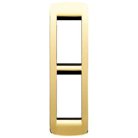 Vimar IDEA Rondò Cover Plate, 2-Module, Die-Cast Metal, Panel Mount — Quality Boat Parts