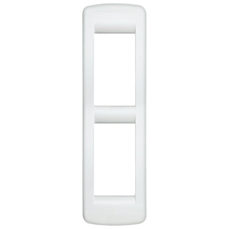 Vimar IDEA Rondò Cover Plate, 2-Module, Die-Cast Metal, Panel Mount — Quality Boat Parts