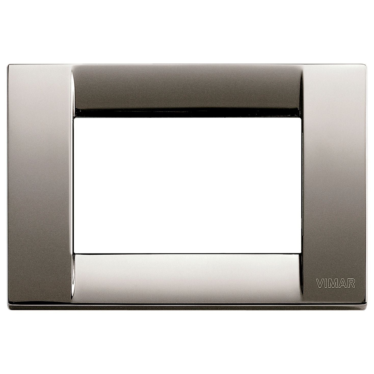 Vimar Idea Classica 3-Module Cover Plate, Die-Cast Metal, Clamp Mounting — Quality Boat Parts